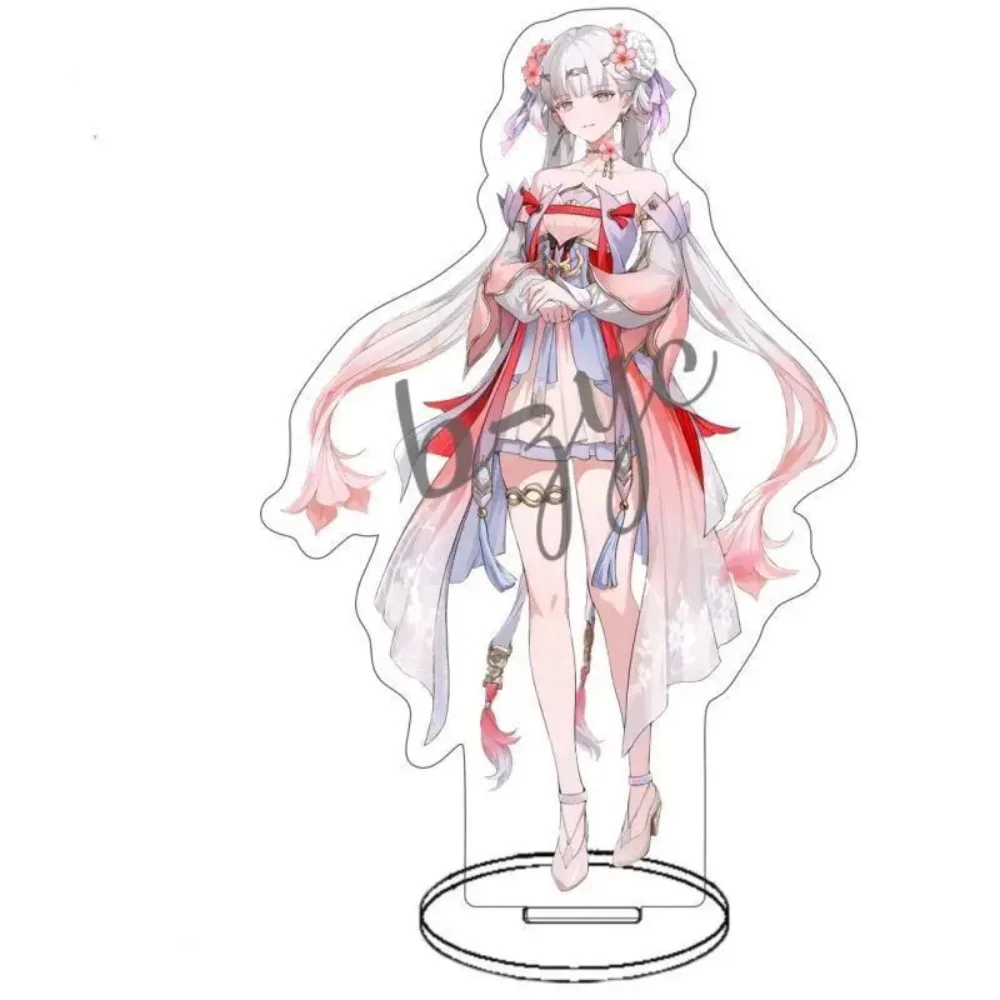 10cm Wuthering Waves Acrylic Stand Jinhsi Yinlin Changli Cosplay Standing Sign Model Plaque High Beauty Exquisite Desk Decor