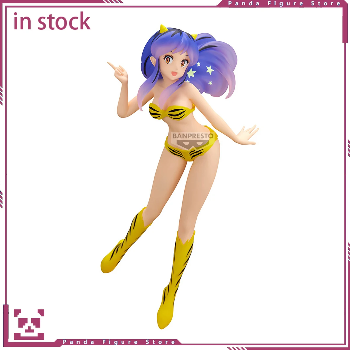 Original BANDAI Banpresto GLITTER & GLAMOURS Urusei Yatsura Oyuki LUM BESTIE PVC Anime figuras de acción modelo Juguetes
