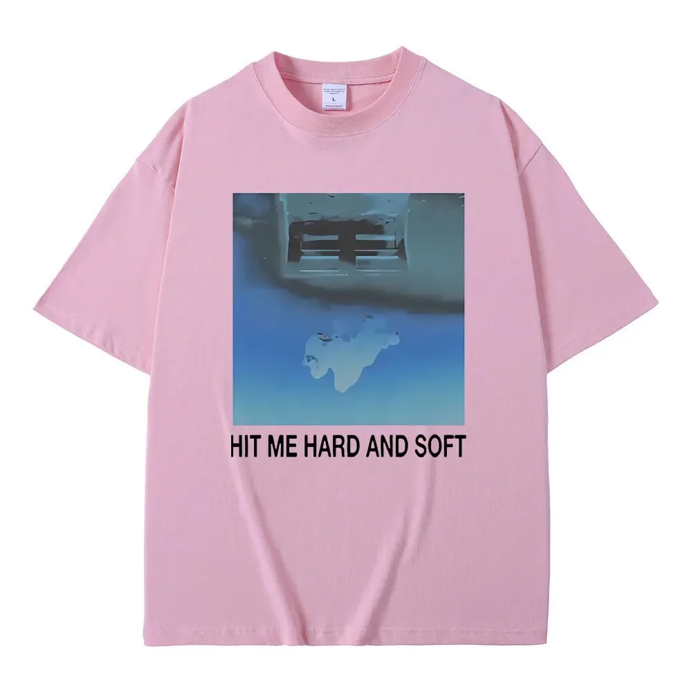 Hit Me Hard and Soft 2024 Tour Tshirt Men Women Fashion Trend Singer Same Style Graphic Print T Shirt Men\'s Oversized T-shirts