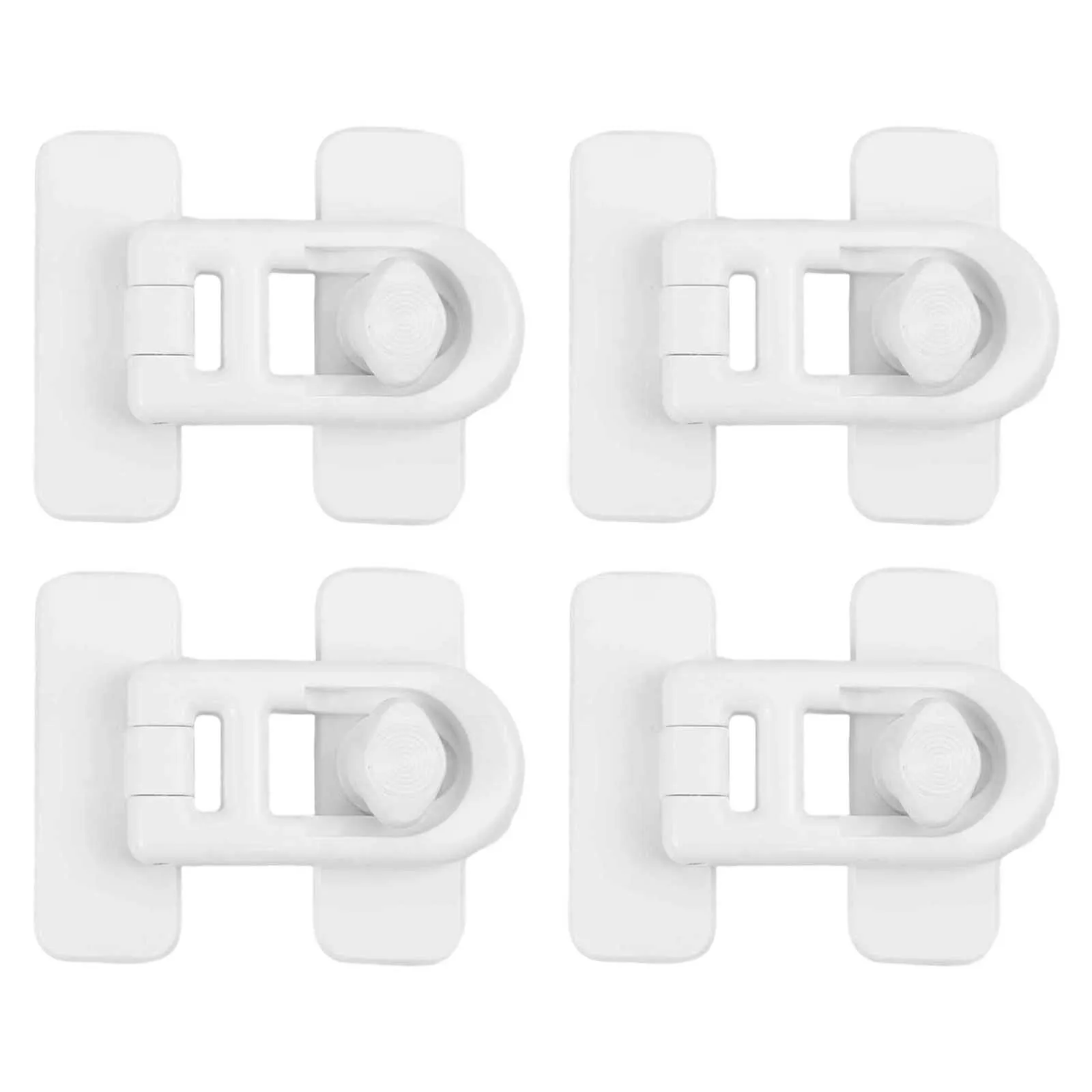 Child Safety Fridge Lock Child-Proof Lock Child Safety Lock Easy Installation Non-Punching Design Robust Security