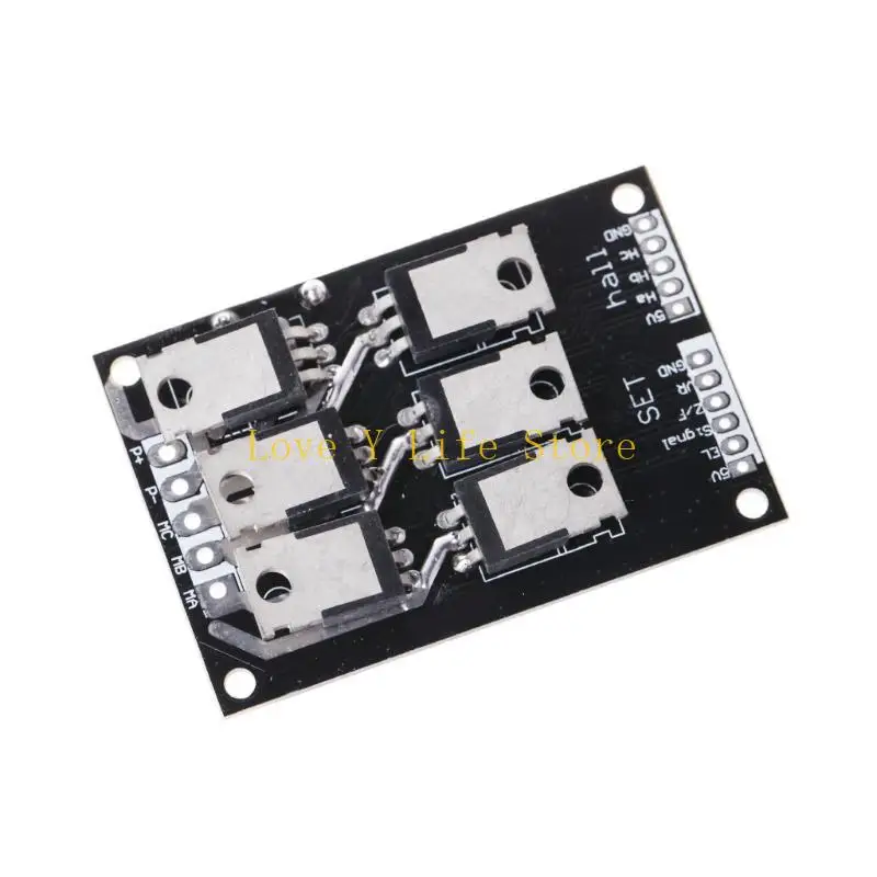 

L74C 15A 500W DC12V-36V Бесстраночный контроллер двигателя Bldc Board с залом