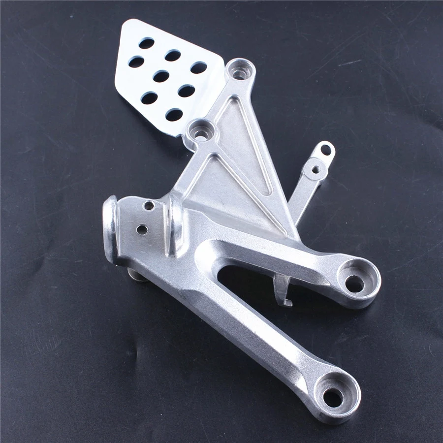 Front Footpegs Foot Pegs Footrest Pedals Bracket For Honda CBR1000RR CBR 1000RR 1000 RR 04 05 06 07 2004 2005 2006 2007-N25R