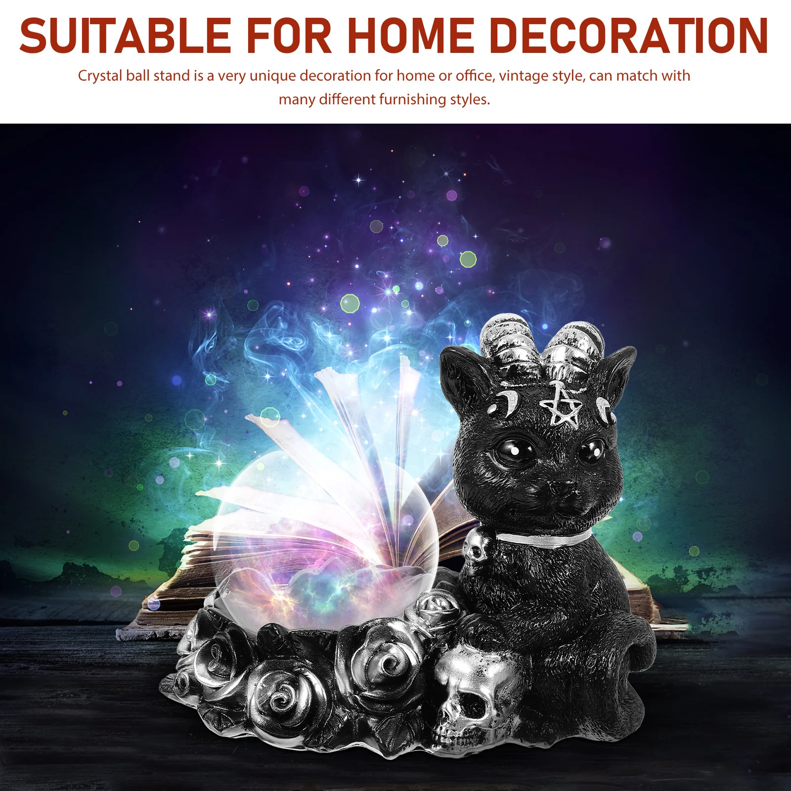 

Sphere Stands Crystal Holder Wood Display Ball Base for Resin Spheres Orb Frame