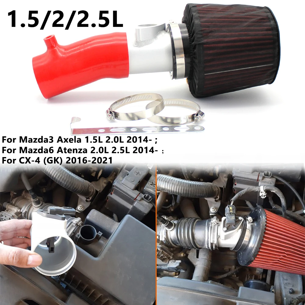 

High Flow Cold Air Filter Intake Pipe Kit for Mazda 3 Axela 1500cc Car Replacement Auto Parts High Flow for Mazda 3 6 CX-4 Axela