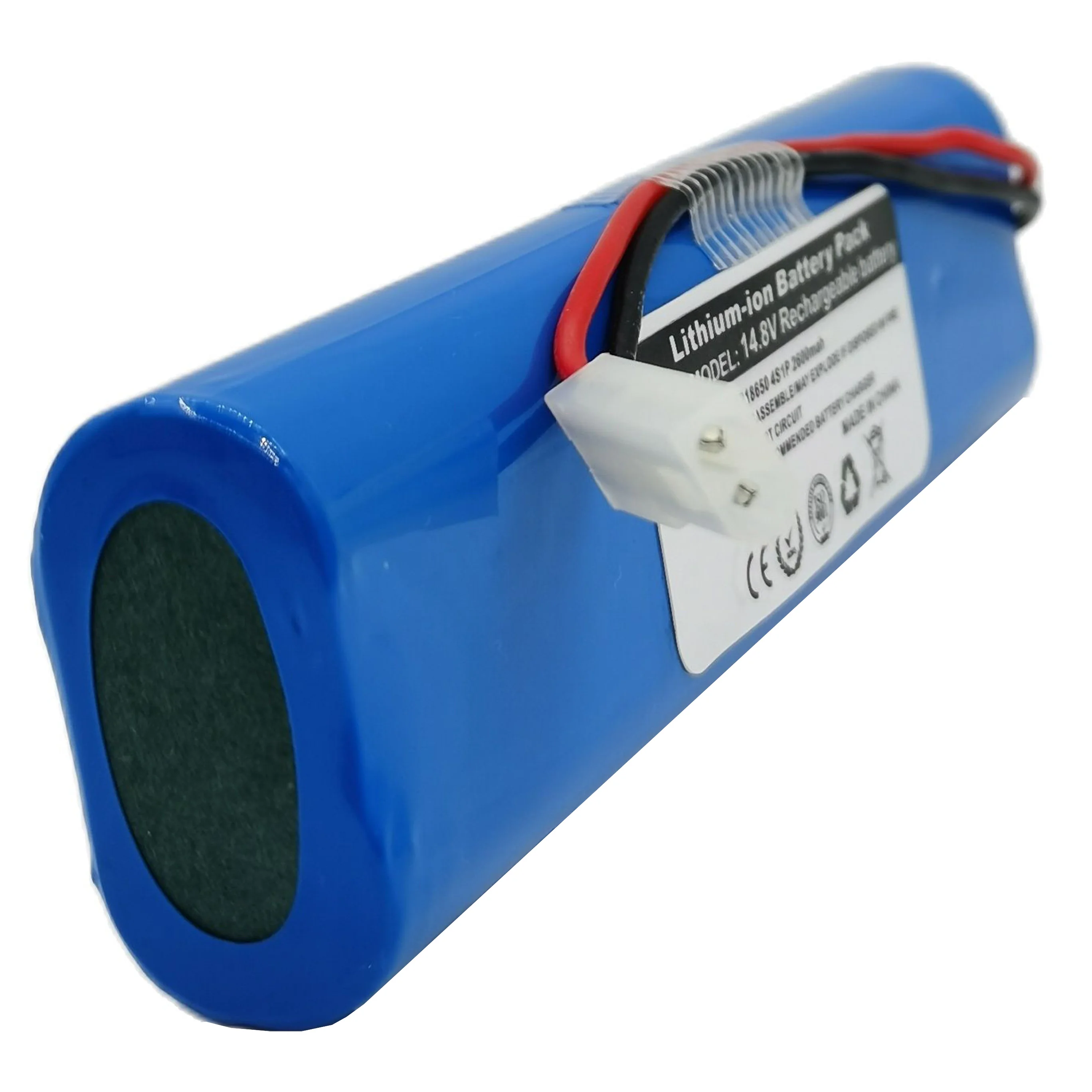 14.4V 14.8V 3500MAh 3200MAh 2600MAh แบตเตอรี่18650 Li-Ion แบตเตอรี่แบบชาร์จไฟได้ Pack สำหรับ360 Sweeping Robot S6ปรับแต่ง