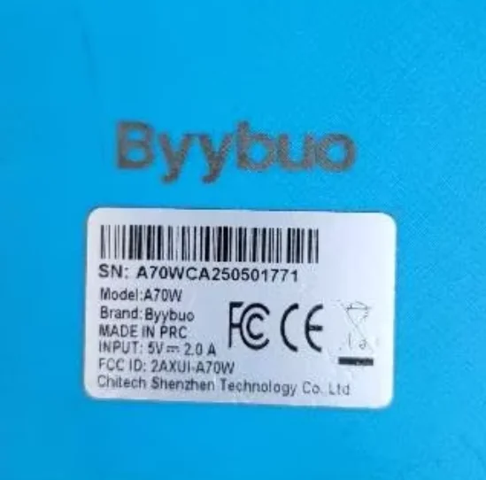 New 10.1 Inch for BYYBUO A70W_EU kids Tablet PC Capacitive Touch Screen Digitizer Sensor External Glass Panel Replacement