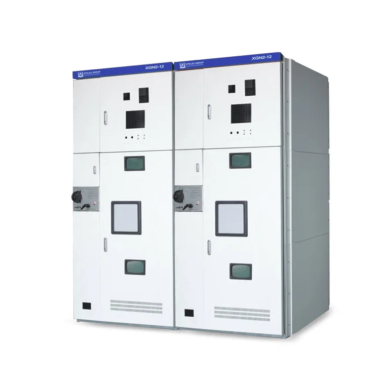 ZTELELC HXGN-12 Unit Type AC Metal Enclosed SF6 Ring Main Unit High-voltage Switchgear