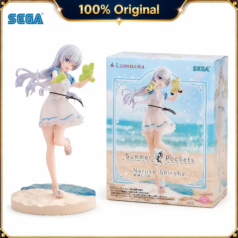 100% SEGA Luminasta Summer Pockets Naruse Shiroha Figura de Acción Colecci