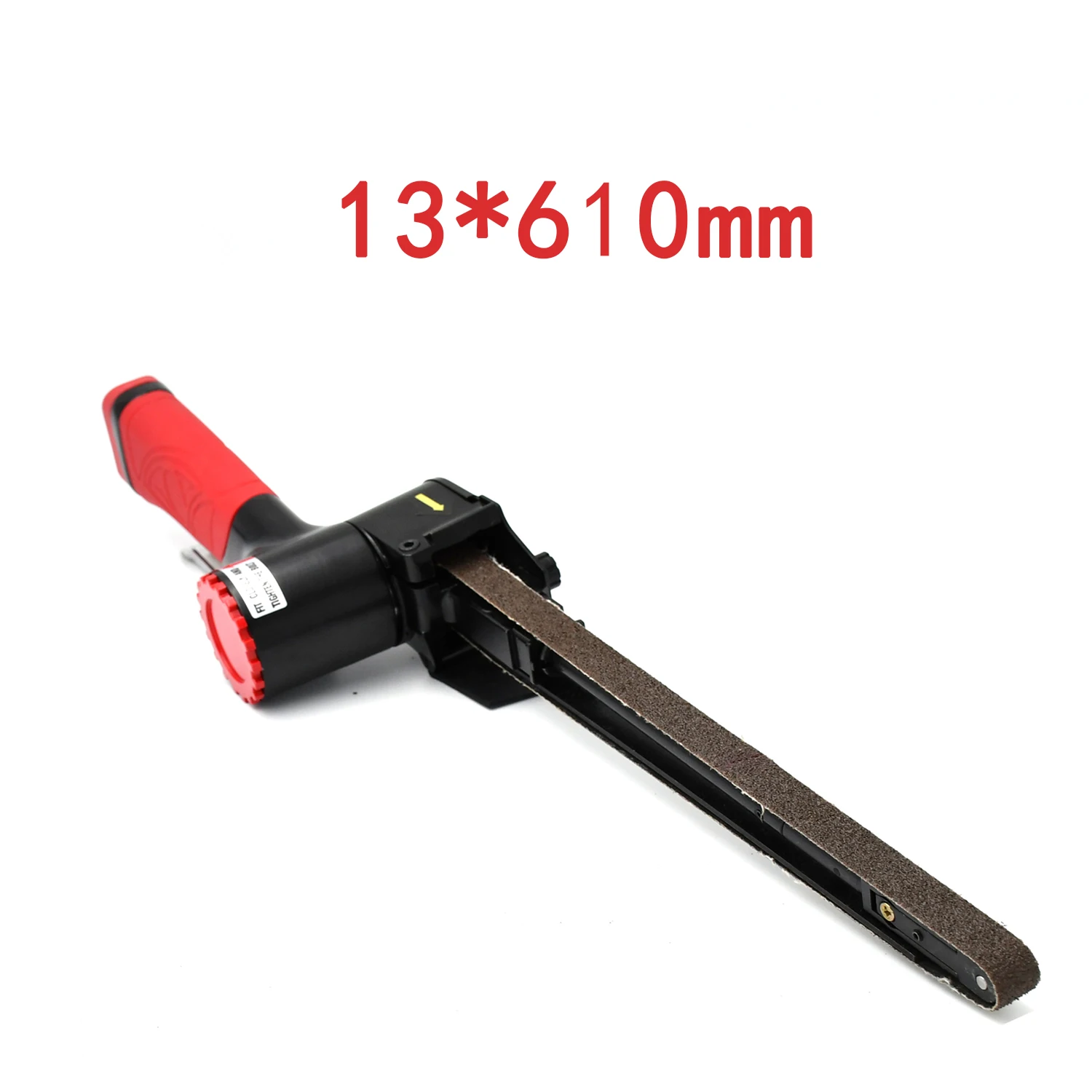 

Sand belt machine, small pneumatic sand belt machine, industrial grade 13*610 handheld polishing burr sand belt grinder