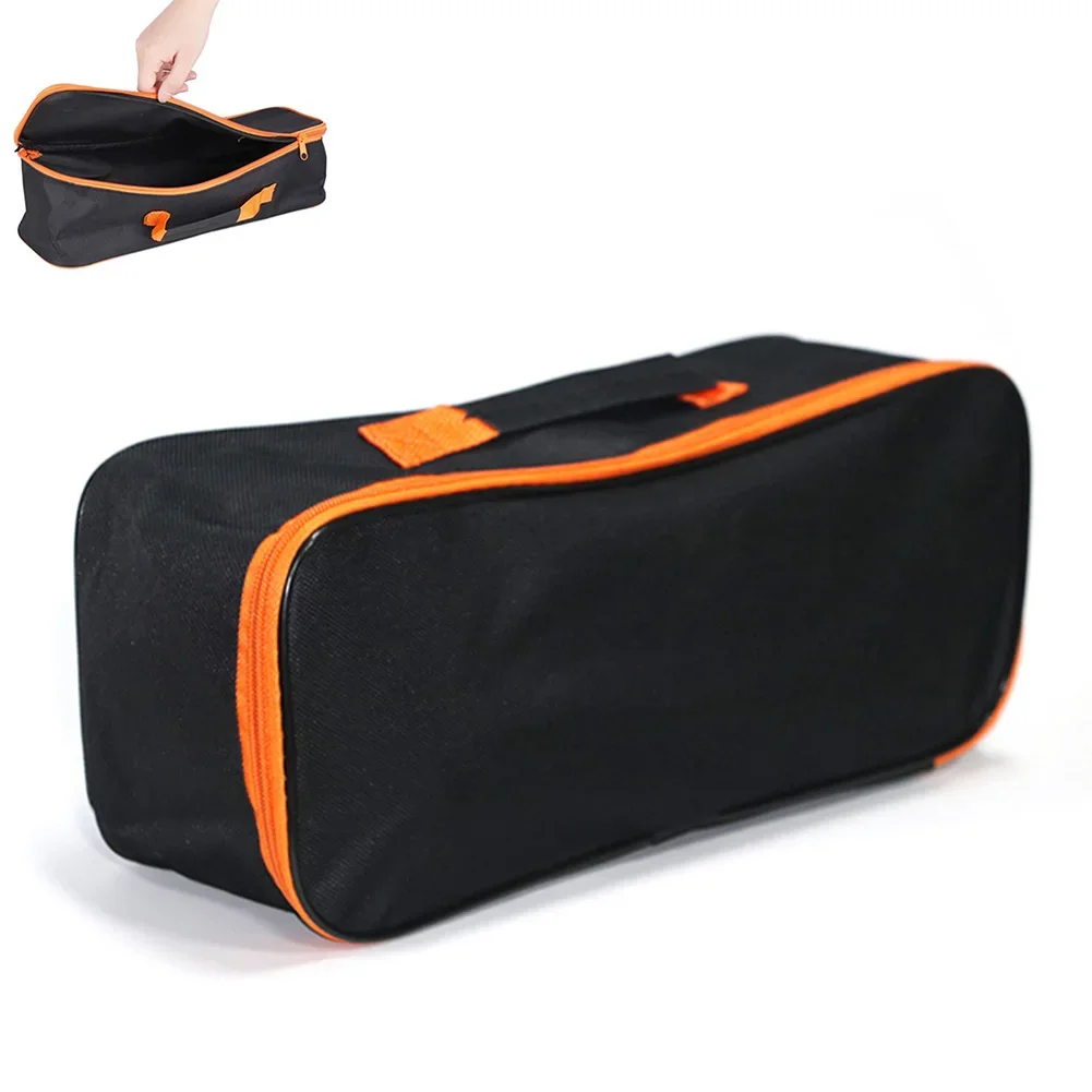 Storage Vacuum Cleaner Tool Bag Easy To Fold Wear Resistant Closure 1pc Black Chain Closure New PVC High Quality