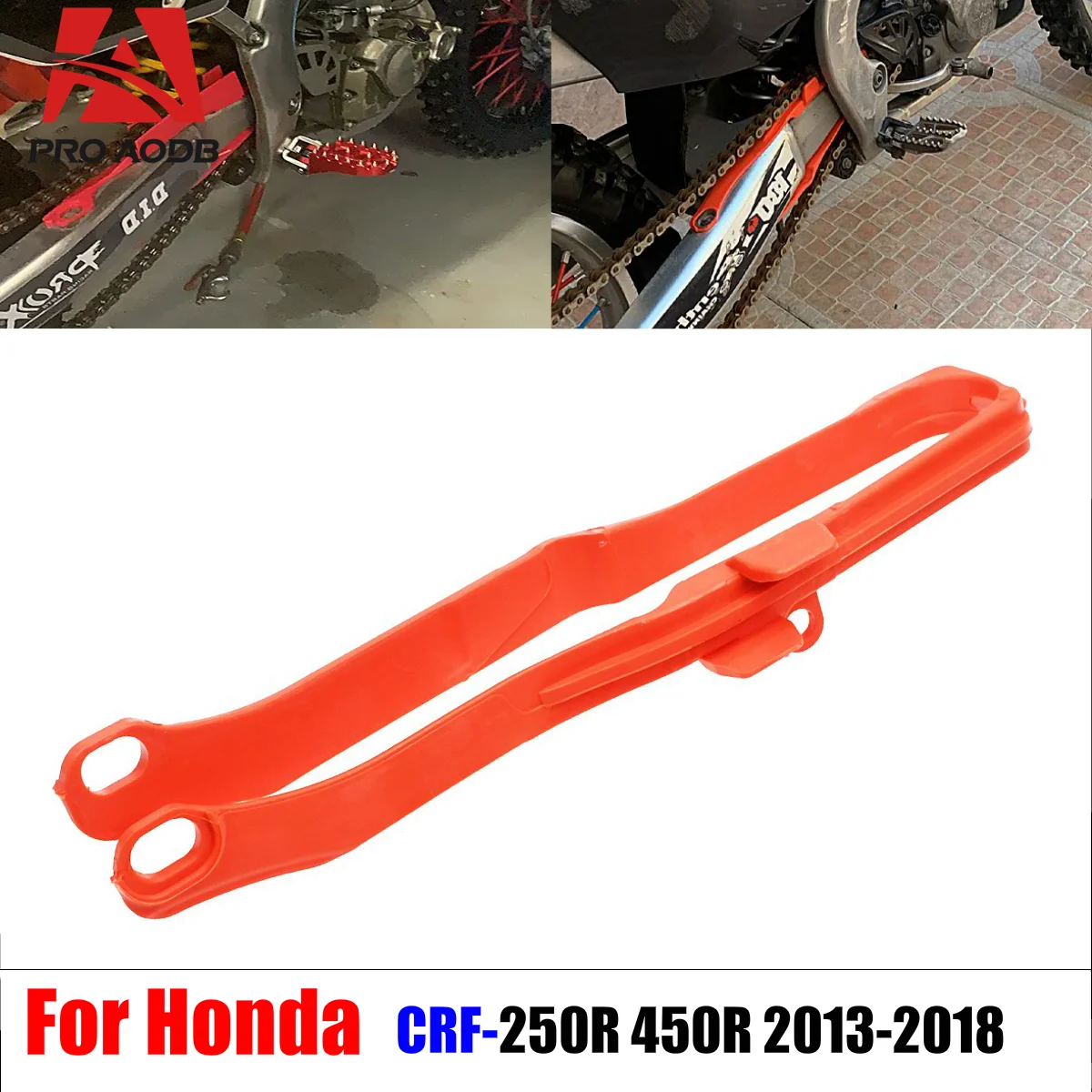 

High-Quality Motorcycle Accessories Swingarm Chain Slider Guide Guard Enduro For Honda CRF250R CRF450R CRF 250R 450R 2013-2018