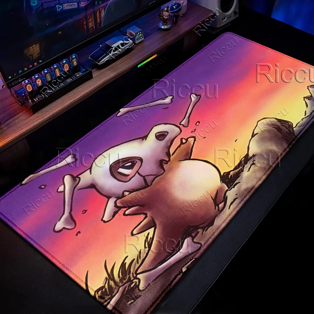 Large Mouse Pad XXL pokemon Office Gamer Computer Accessories Cubone Desk Mat Keyboard Laptop Table Carpet Gaming Mousepad Rug