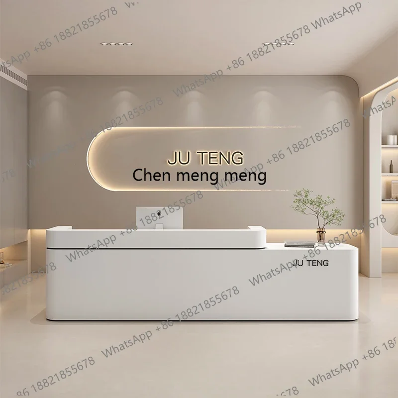 

z0189 Современные представительские стойки ресепшн для ресторанов и компаний, лучшие уникальные стойки ресепшн, витрины для отелей, коммерческая мебель