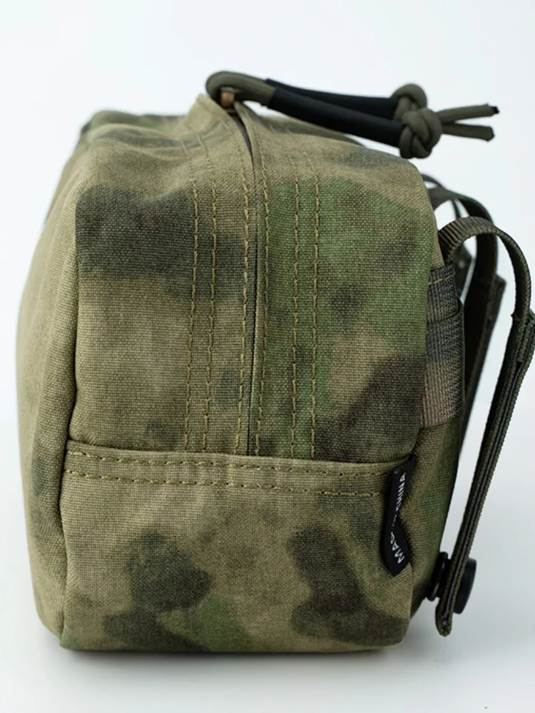 Militar Fan Vest Sundry Bag, Saco de armazenamento de ferramentas diversos ao ar livre, Ruína Verde Camuflagem Acessório Bag