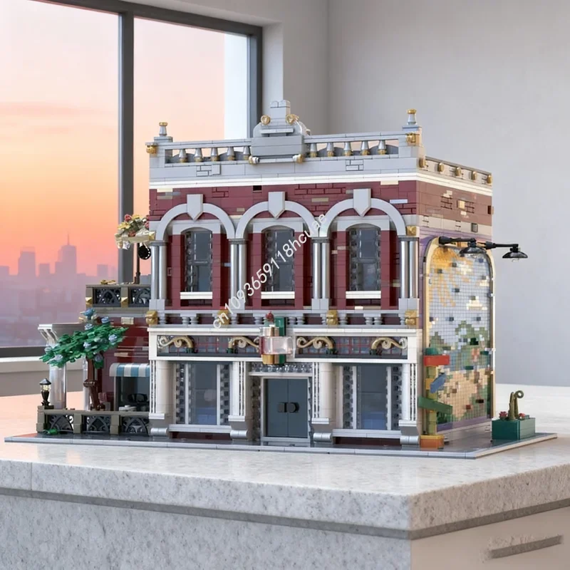 

5397pcs MOC Osceola Lounge Modulared Model Building Blocks Architecture Christmas Gift Assemble DIY Idea Brick Toy Kids Birthday