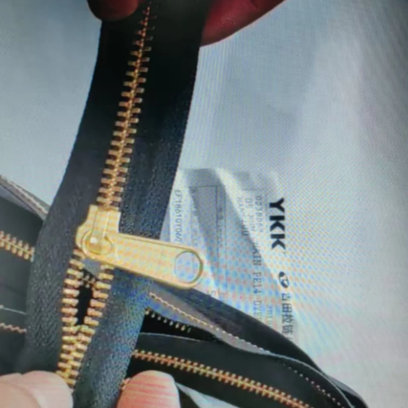 

10m/Lot 5# 8# Continuous Black Metal Roll Ykk Zipper Chain Luggage Handbag Boots Tent Suitcase Leather Craft Diy with Sliders