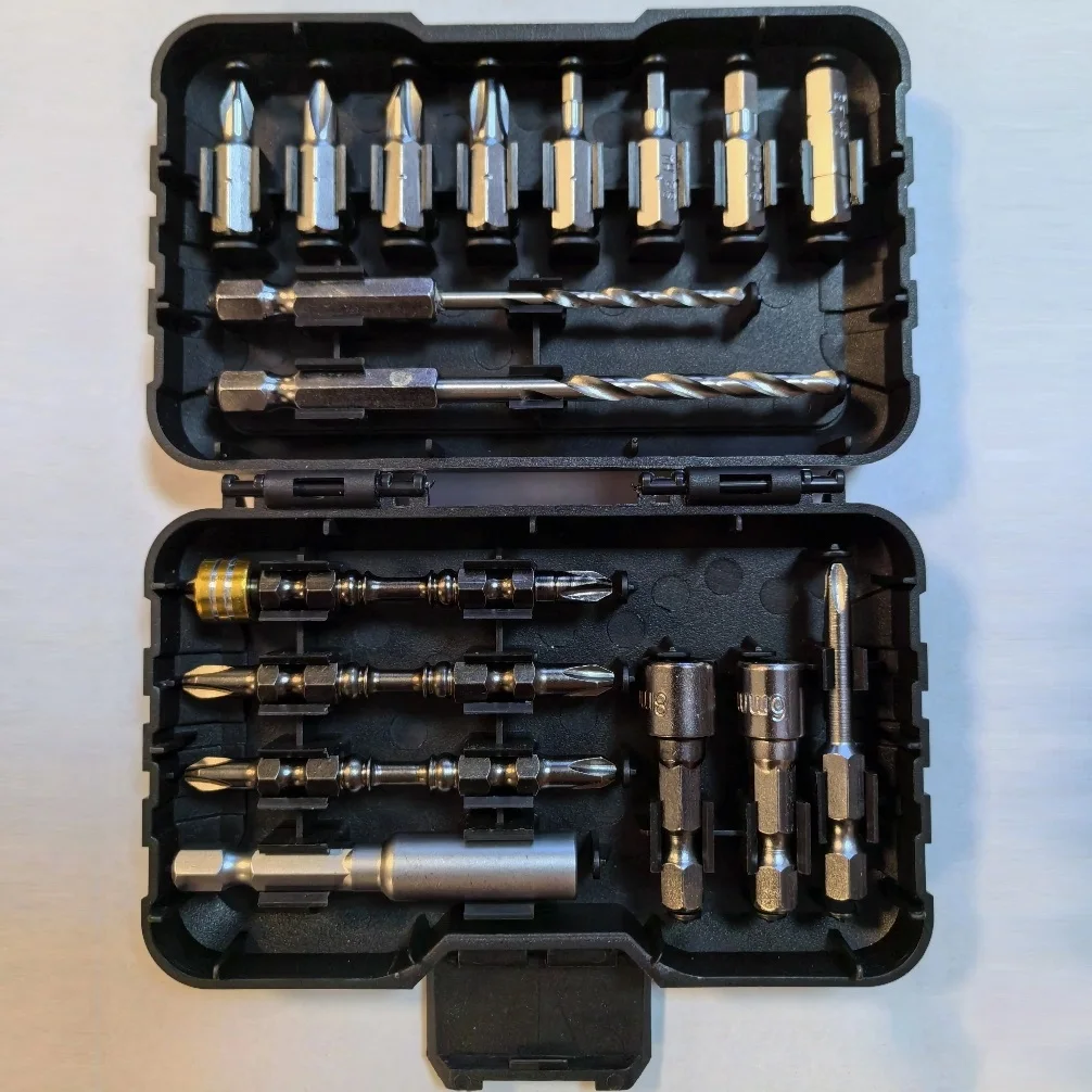 Imagem -05 - Worx-drill Bits Conjunto para Worx Wx240 Wx242 Wx252 Chave de Fenda Elétrica Cruz tipo Flor Ferramenta de Soquete Acessórios Wa1626.1