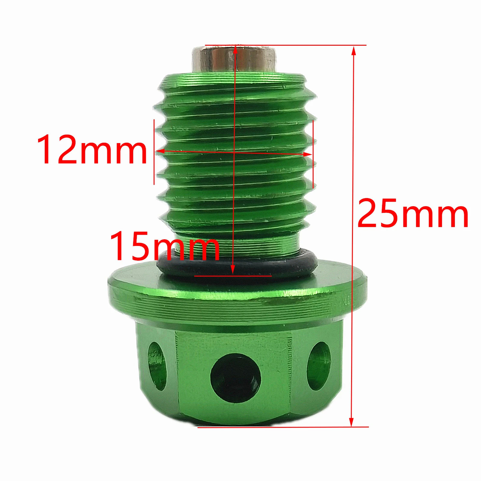 Magnetic Oil Drain Plug Bolt For Kwasaki Z1000 Z650 Z250 Z750 Z800 ER4N ER6N ER6F ZR750 ZX6R 7R 10R ZX11 12R 14R KLX125 110