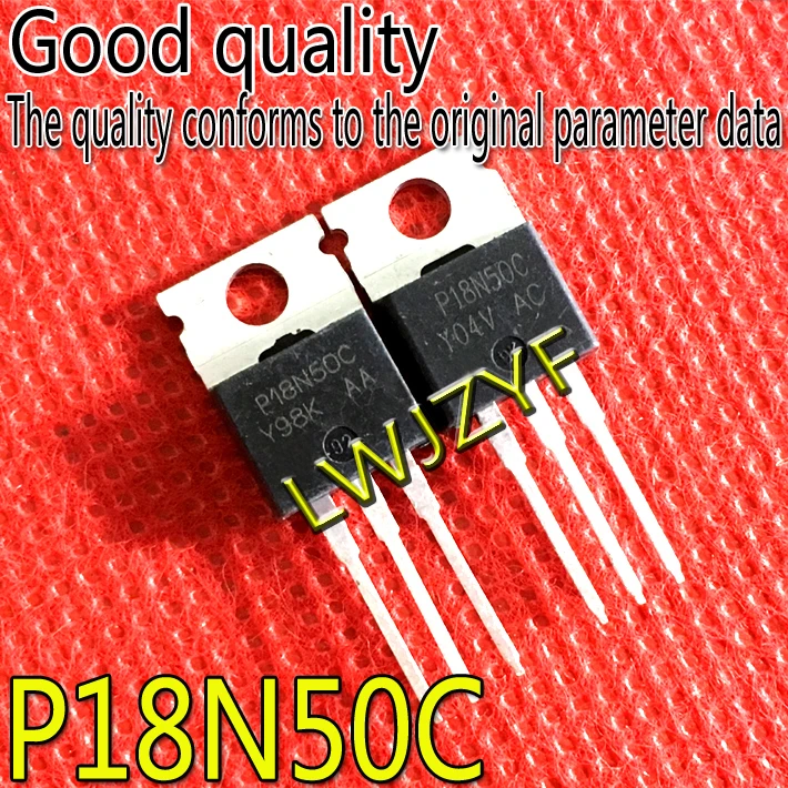 (10Pieces) New P18N50C SIHP18N50C TO-220 500V 18A MOSFET Fast shipping