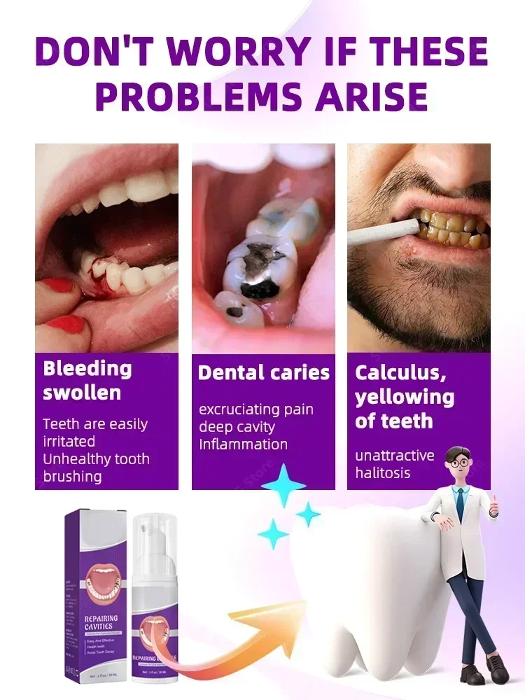 Reliable	Dental paste Prevent Tooth Decay Dental Caries	Whitening Teeth Fresh Breath Repair Tooth Decay