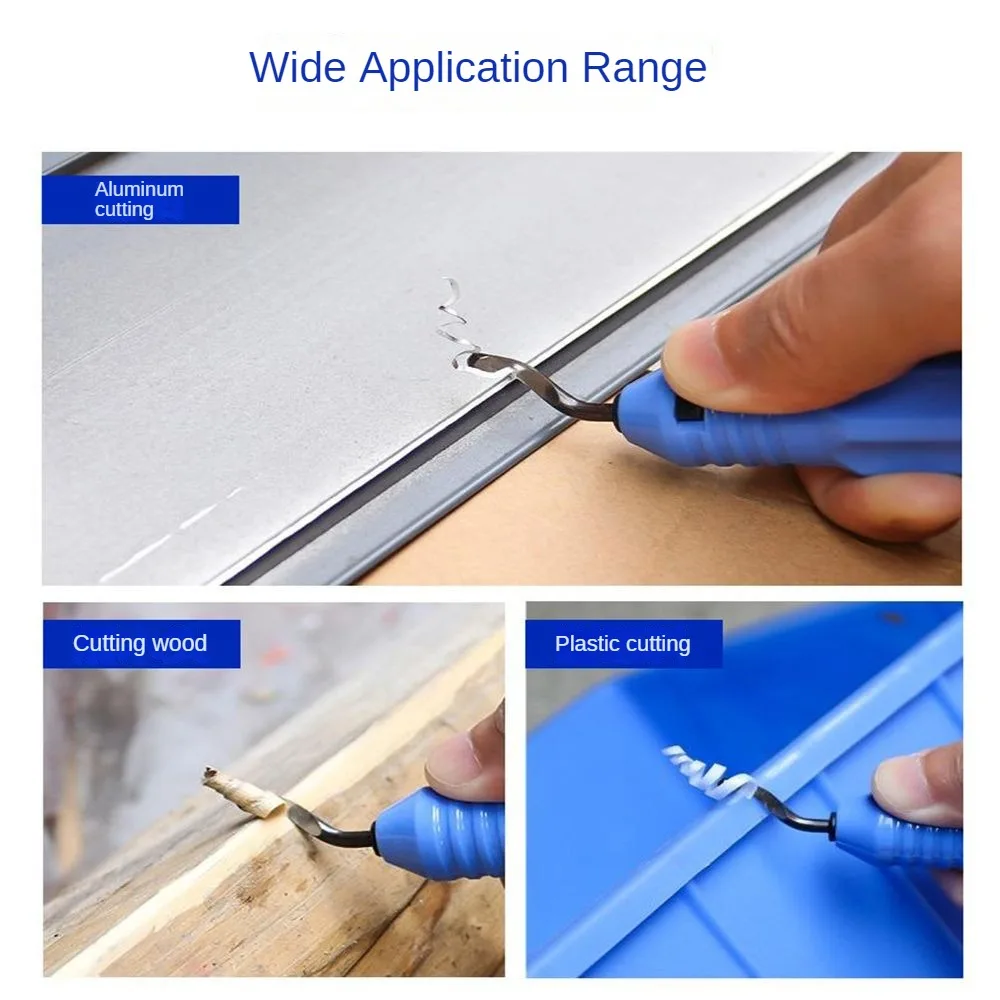 Professional Burr Trimming Cutter Trimming Knife Scraper Edge Deburring Head Cutters Set Burr Remover Hand Tool For Wood Plastic