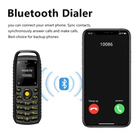 SERVO B25 Button Mini Mobile Phone 2 SIM Standby Bluetooth Dialing Surround Wear Blacklist Smallest Backup Cellphones for Sports 6