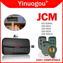 JCM NEO1 NEO2 NEO4 TWIN-R Garage Door Remote Control 433.92MHz Copy JCM Remote Control Electric Gate Control Hand Transmitter