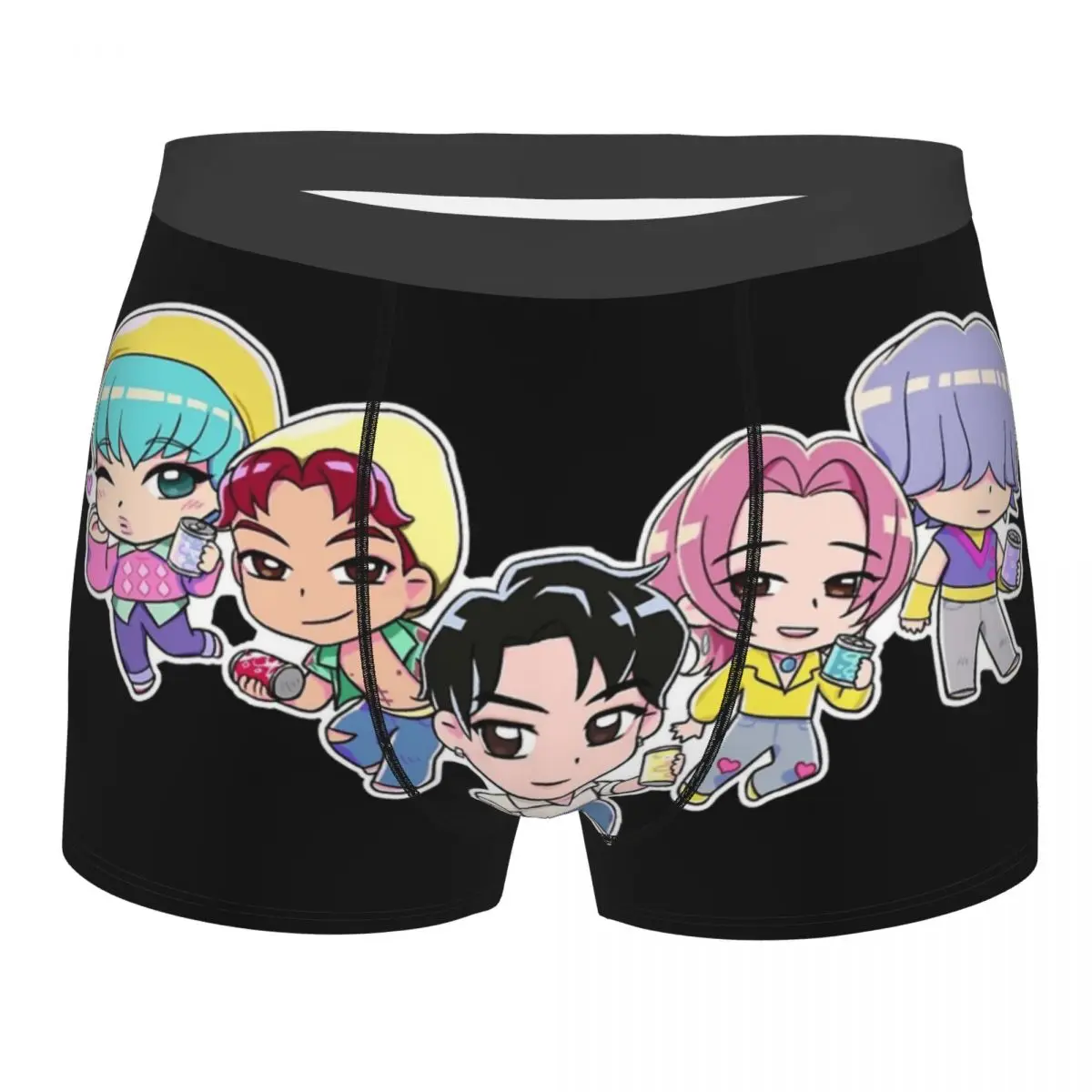 

Kpop Demon Hunters Saja Boy Band Jinu Abby Mystery Romance Baby Boxershorts Pouch Underwear Hot Sale Pattern Boxer Brief Panties