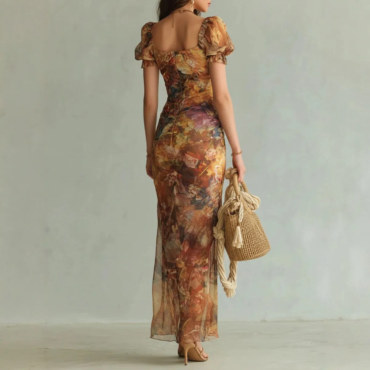 Thumbnail 2 - #45 Discounted Flowing Long Dress Worth Buying