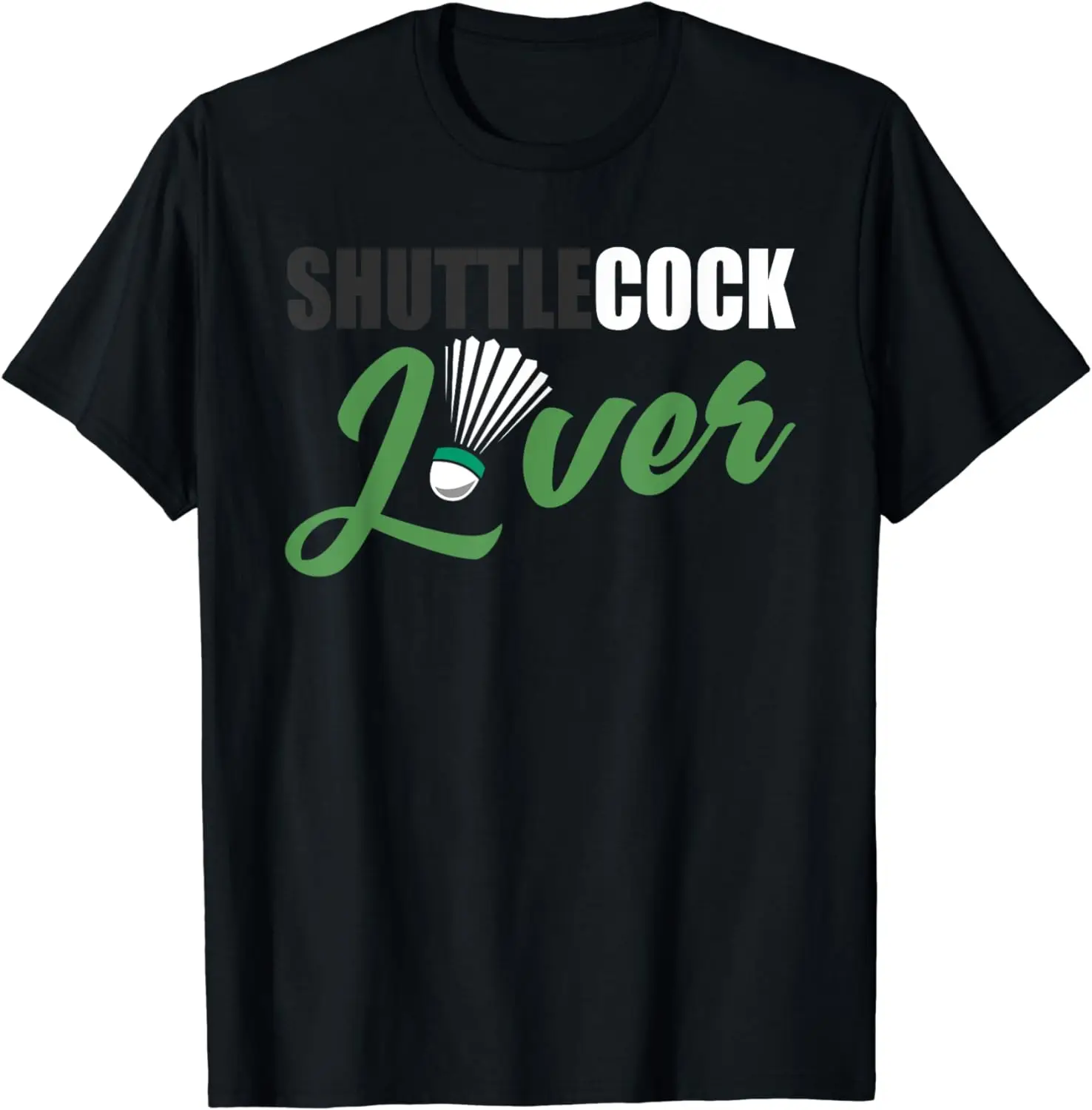 Badminton Shirt Humor Shuttlecock Lover Badminton Gift T-Shirt  Men Clothing Tops Streetwear Graphic T Shirts Vintage T Shirt