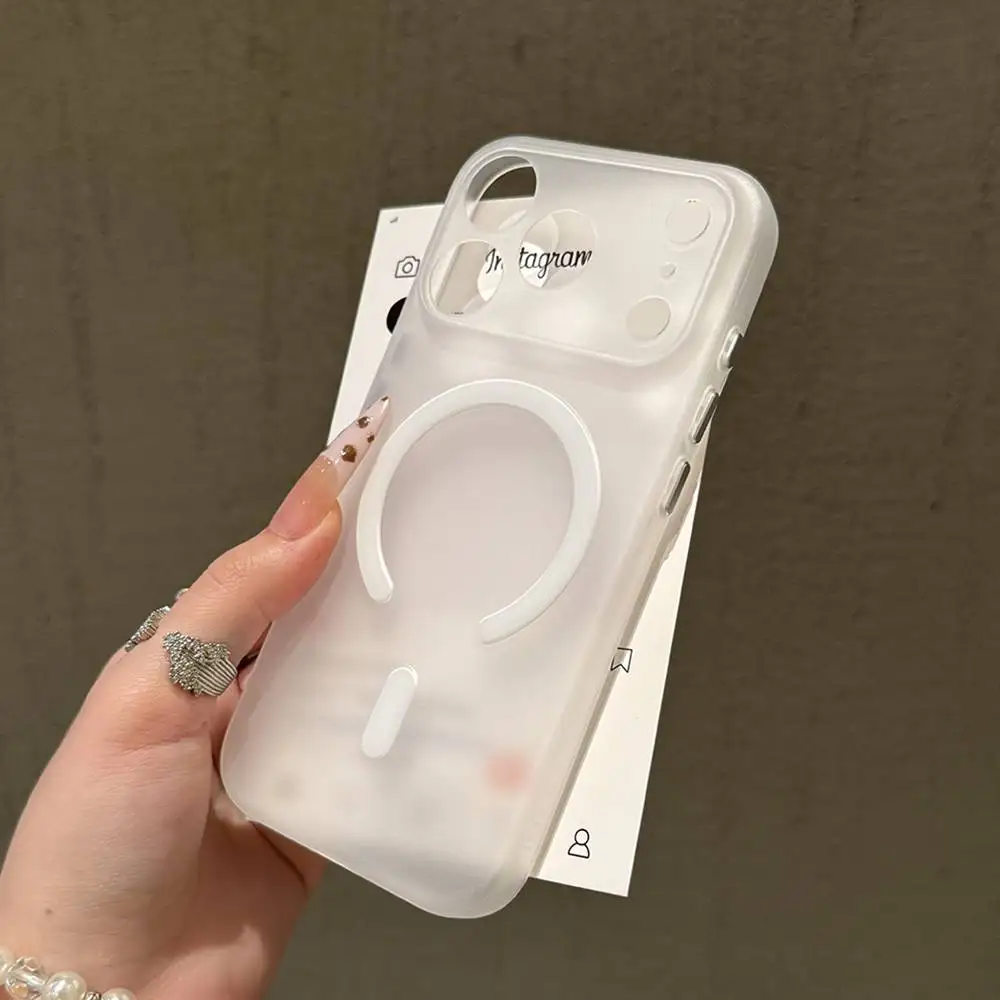 Nikaido Printed Case For MagSafe Matte Frosted Semi Clear TPU For iPhone 15 17 16 11 12 14 13 Pro Max