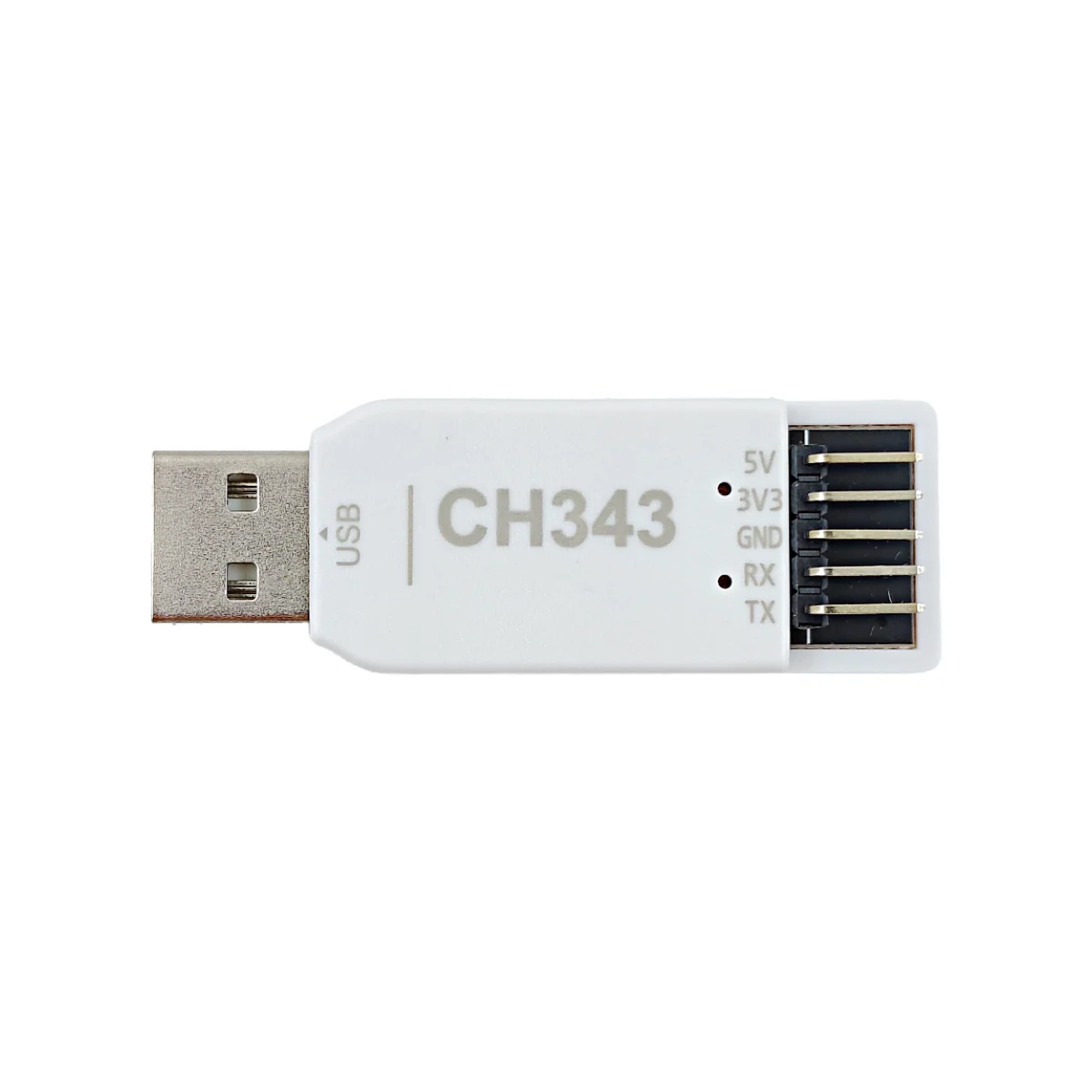 USB para Serial Port TTL Módulo com Shell, alta velocidade, taxa de transmissão de 6M, CH343P, modelo atualizado, Industrial Grade, CH340