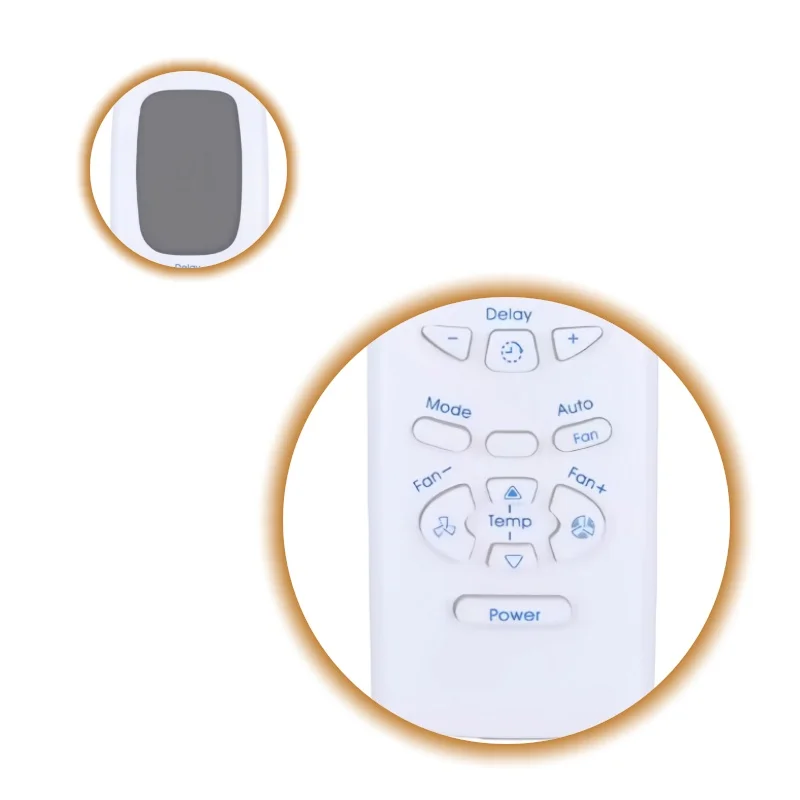 

GE YK4EB1 AC Remote Control Direct Replacement Celsius Display Stable Signal Sensitive Buttons No Programming Required