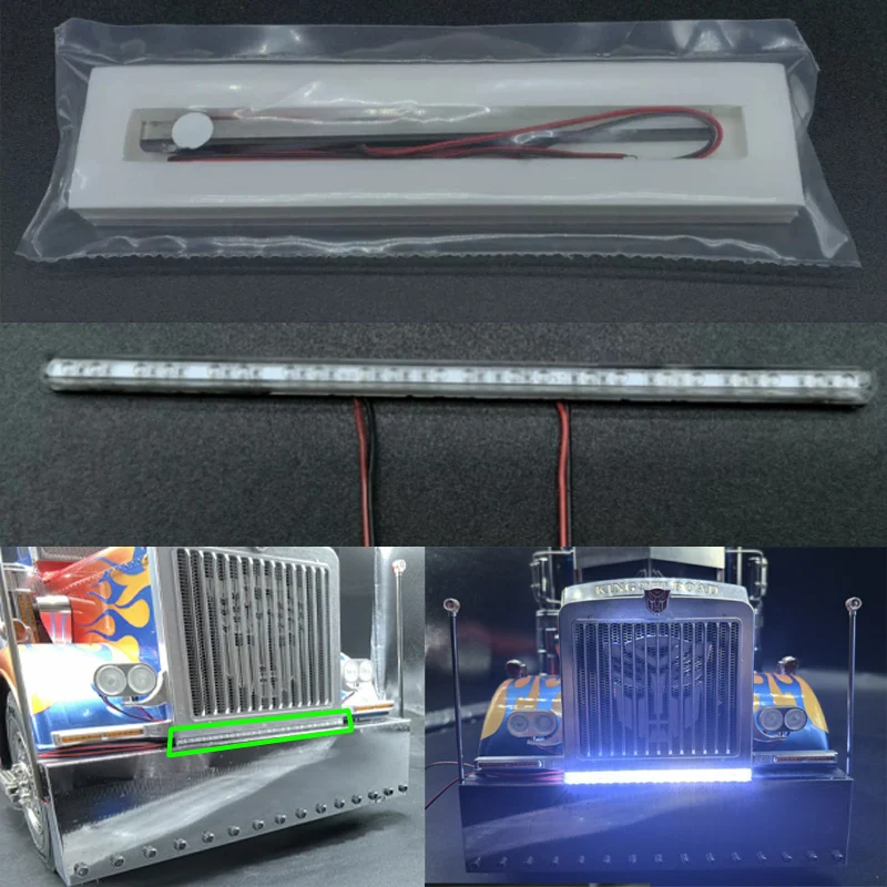 

1pcs Simulation LED Long Light Strip for 1/14 TAMIYA RC Truck King Hauler 56301 56344
