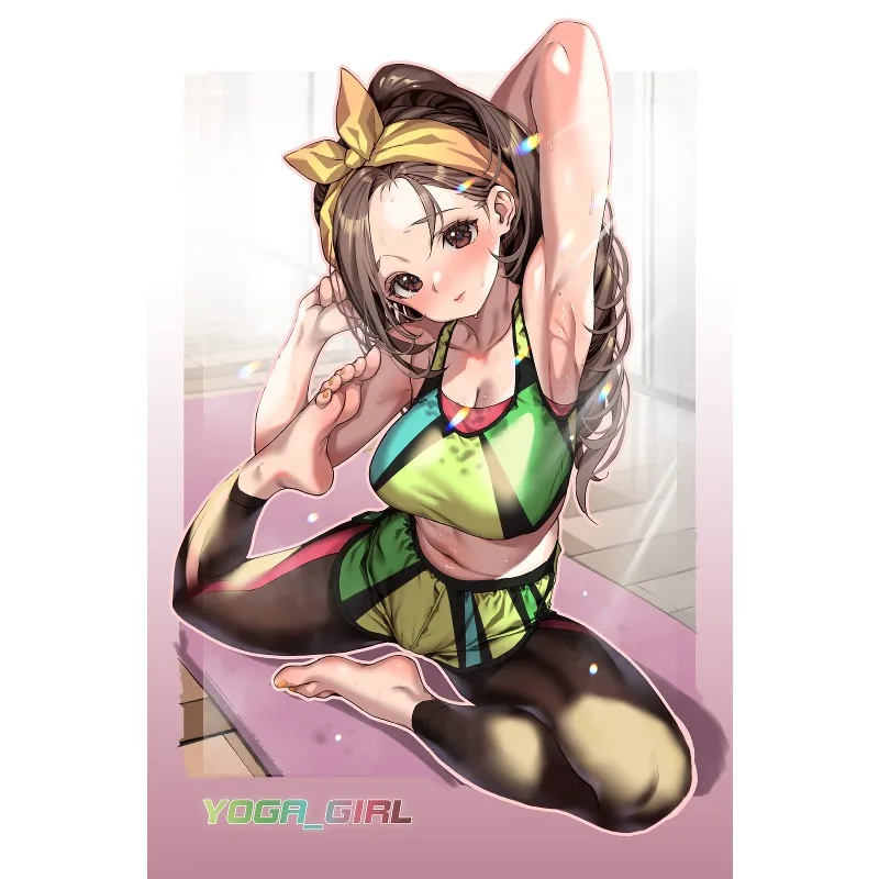 Figur HOBBY SAKURA YOGA GIRL 1/7 DELUXE EDITION ASLI BARU + Bonus