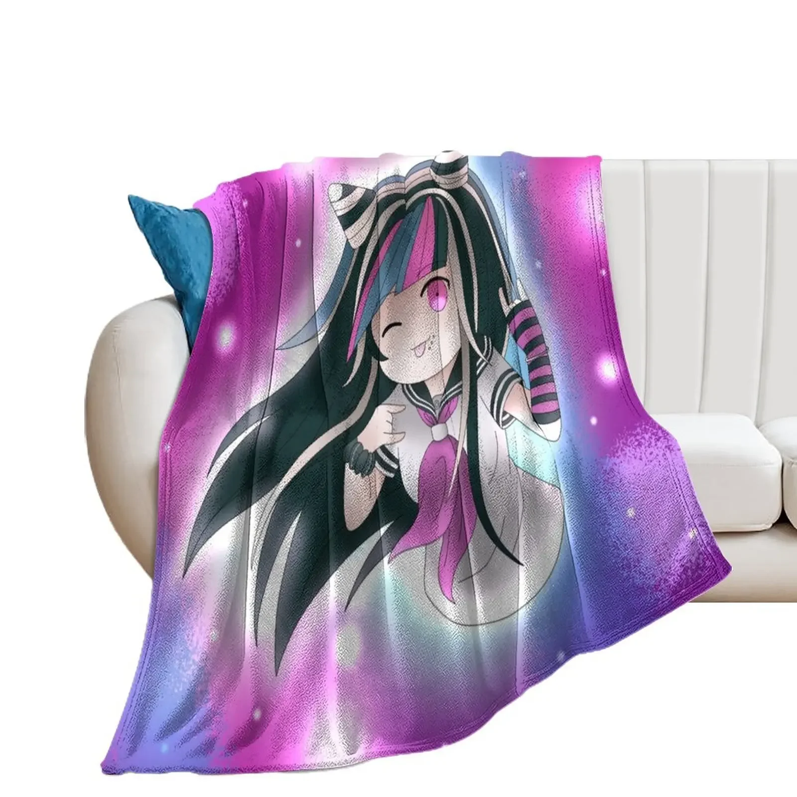 Ibuki Mioda Throw Blanket Luxury Blankets For Sofas Sofa Designers Blankets