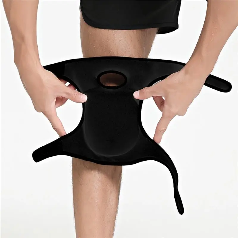 L71A Knee Pads Thick Adjustable Knee Pads Memory Foam Anti Slip Work Kneepads For Outdoor Hiking Sport Knee Pad