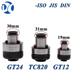 GT12 GT24 TC820 mandrino a pinza per maschiatura M4 M6 M8 M10 M12 M14 M16 M18 M20 mandrino per maschiatura portautensili telescopico ISO DIN JIS sovraccarico