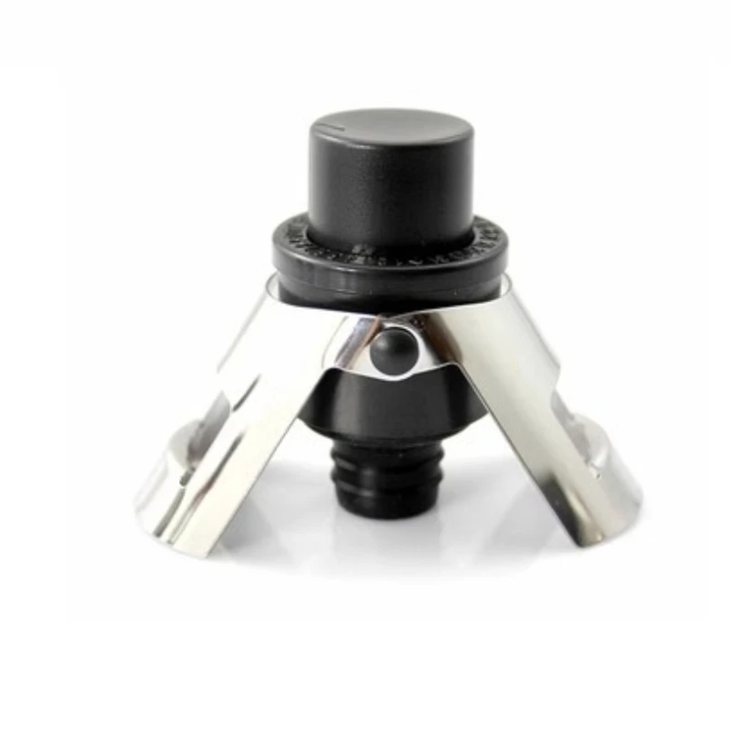 Latch Lock Wine Stopper Silicone Champagne Bottle Plug Reusable Sealer Caps for Sparkling Wine Wholesale