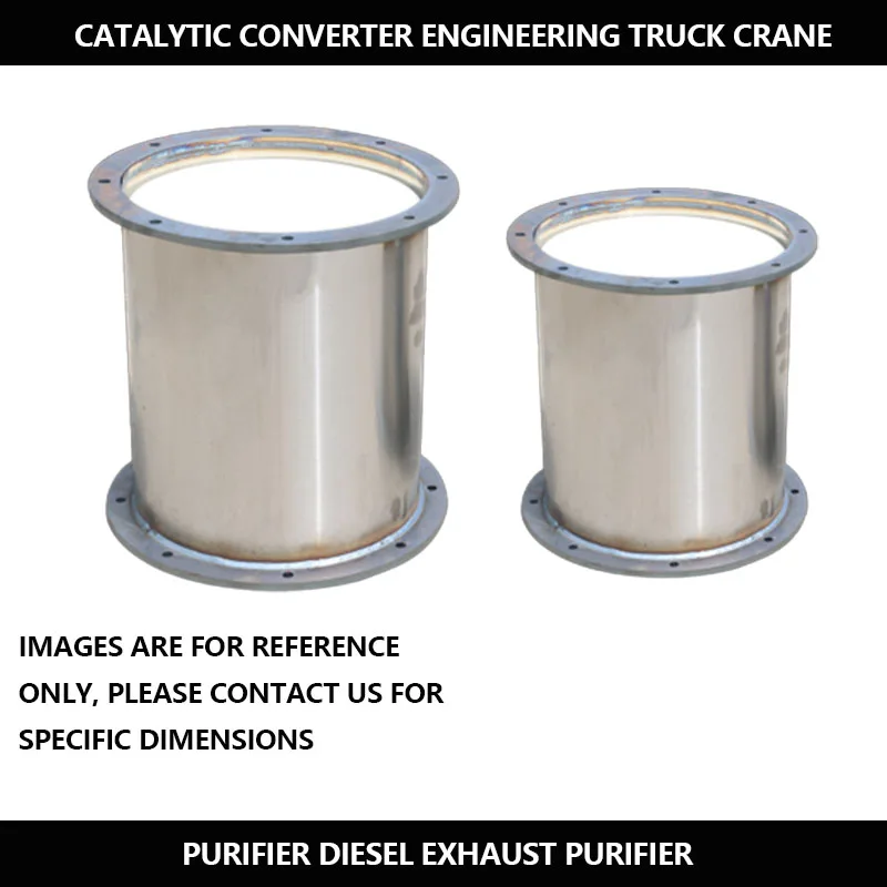 

Diesel Vehicle Exhaust Purifier Three Way Catalytic Converter for Engineering Truck Crane Black Smoke Treatment Device