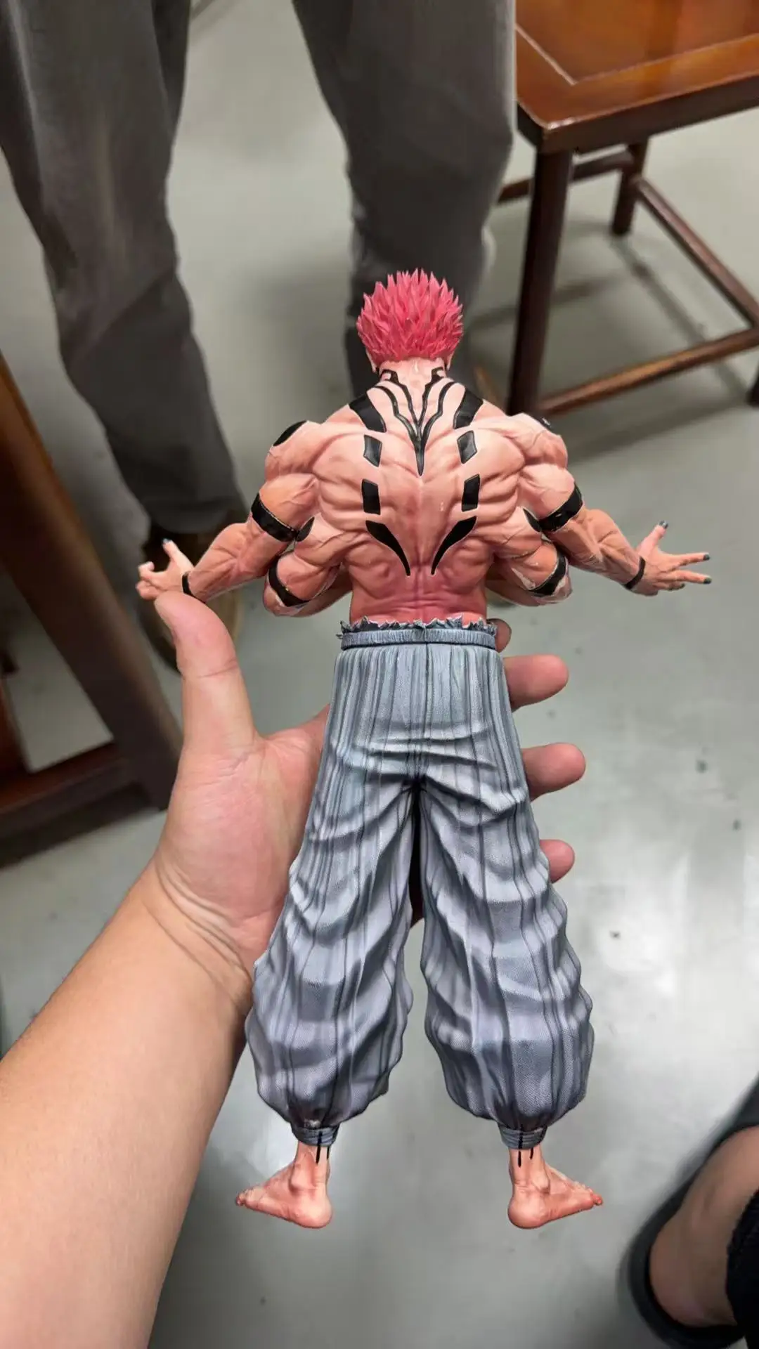 30Cm Ryomen Sukuna Figuur Jujutsu Kaisen Figuren Pvc Collection Standbeeld Anime Model Kamer Ornament Poppen Speelgoed Verjaardagscadeautjes