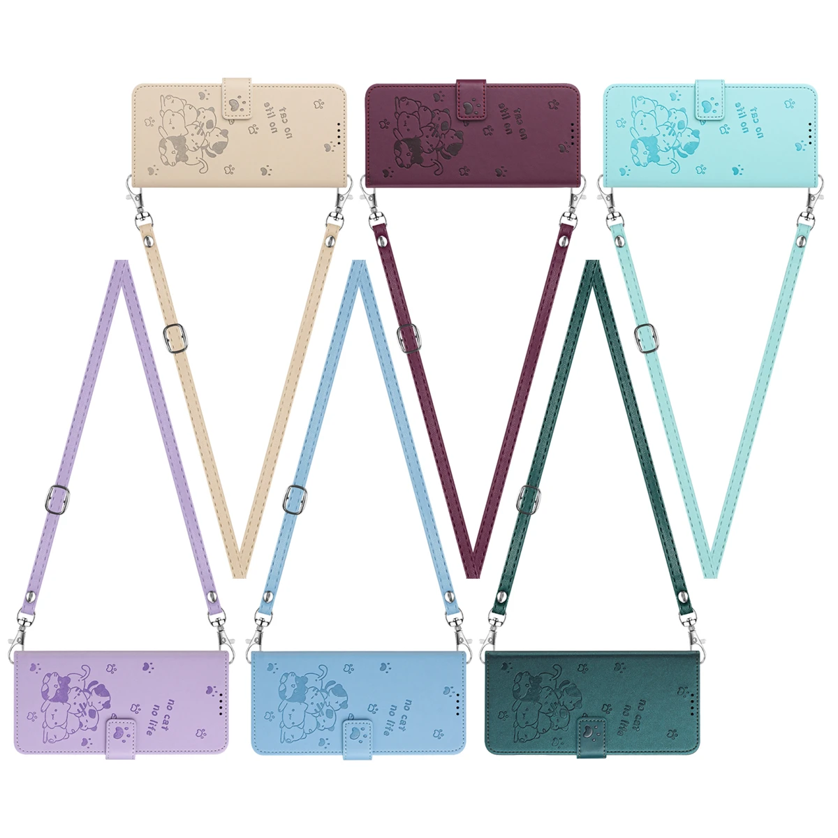 حافظة هاتف جلدية قابلة للطي لهاتف فوجيتسو FCNT راكوراكو F-53E السهام WE2 Plus F-51E F-52E حافظة كتف هريرة