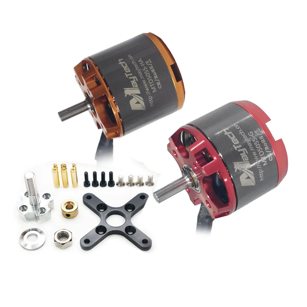 Maytech Sensored Sensorless 5055 موتور 220KV 400KV BLDC Outrunner محرك ل RC طائرة هليكوبتر الكهربائية Skteboard Longboard