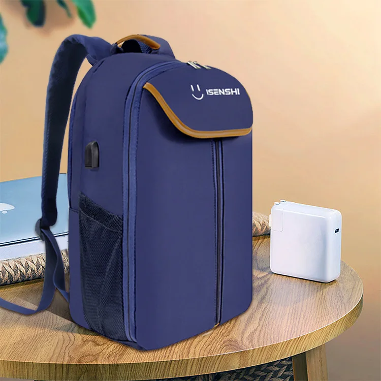 Grande capacidade de viagem computador saco, separado sapato camada mochila, novo