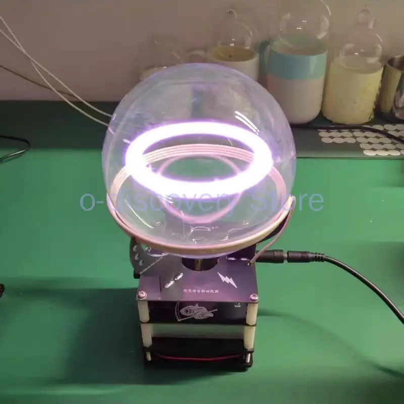 Plasma Ring Tesla Toroidal Plasma Ark Reactor Inert Gas Glowing Sphere Ion Sphere