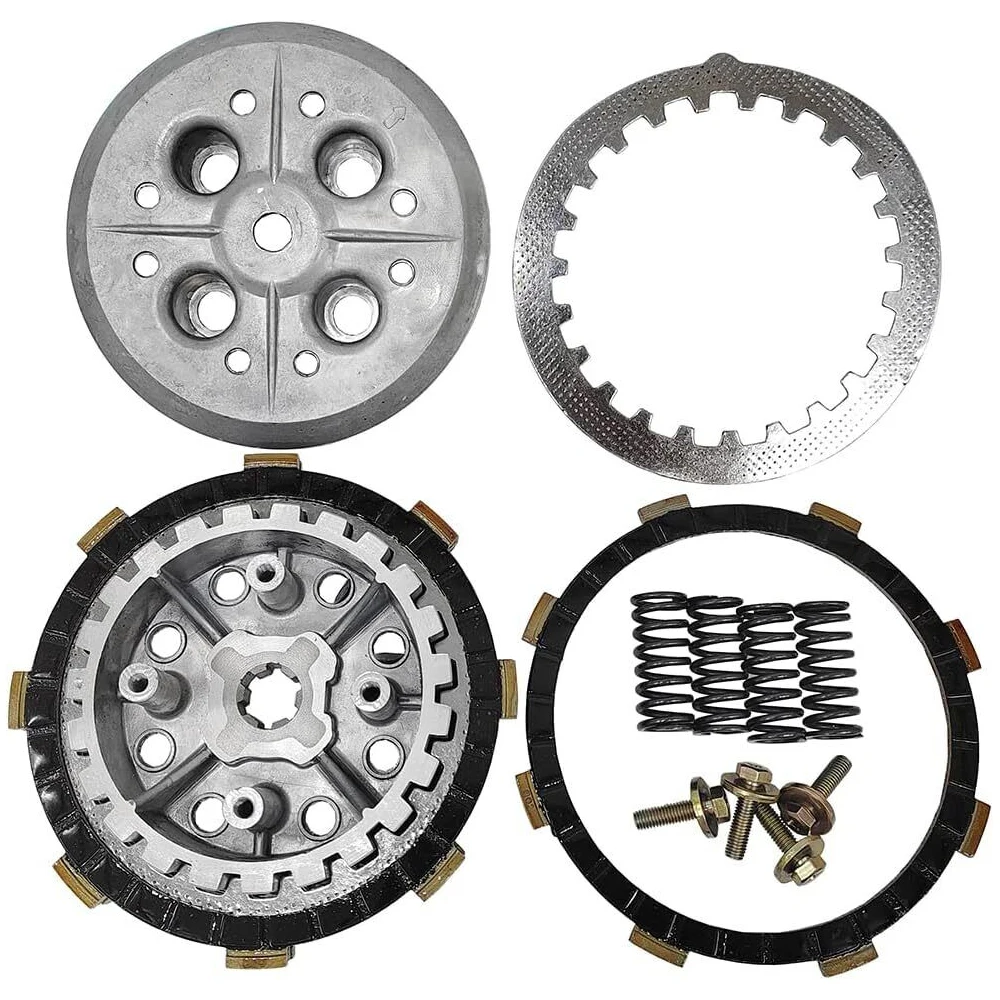 

For Yamaha TTR125LE 2003-2010 2011 2012 2013 2014 2015-2022 Clutch Kit Heavy Duty Springs & Friction Steel Plates