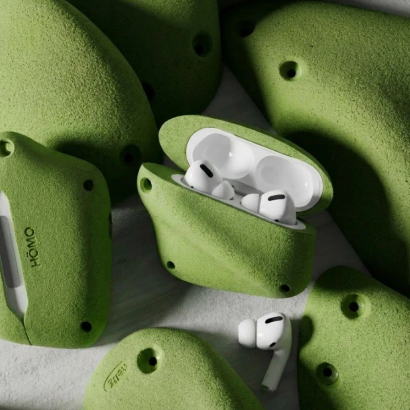 HÖMO Hold Headphone Case Customized Color PLA Original Earphone Protective Cover for Airpods Pro/pro3/pro 2 Airpods4 Accessories