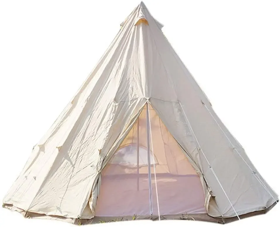 #   Gran oferta, campana de lona de algodón, tienda de refugio de emergencia, dosel portátil Shandong, tienda de campaña de 20x20, tienda de caza de pato resistente