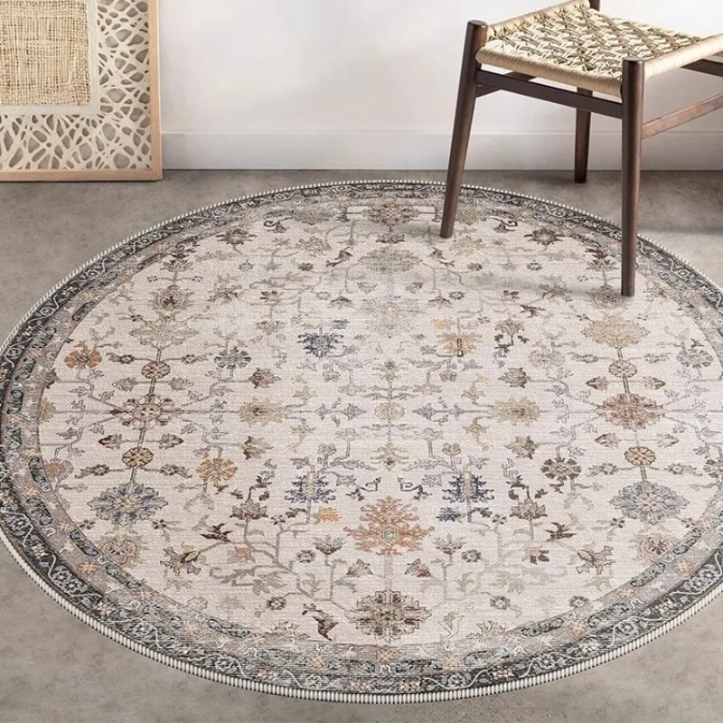 Vintage Carpet Bohemian Style Carpet Living Room Bedroom Cloak Room Easy To Clean Non Slip Mat Home Decoration