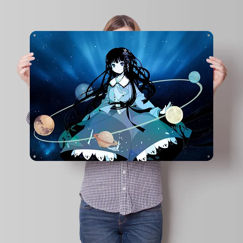 Cente for Planets Personalized 3D Textured Metal Poster Wall Art Vintage Tin Signs for Mancave Decoration Gaming Office Decor